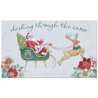Holiday Tradition Indoor/Outdoor Entryway Floor Mat