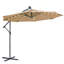 Parasol d'extérieur à DEL 10 pi