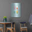 Luxe Wall Art «Summer Bathing Suits Blue» par Ann Kelle Designs, art mural en métal-102866281