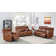 Aoosaf Upholstered 82.5'' Reclining Sofa