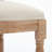 Set of 2 Solid Wood Bar Stools: Classic French Country Design with Upholstered Seating -127421840