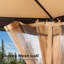 L 20 pi. X 10 pi. D Pavillon de jardin en acier-64096965