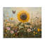 «Sunflower Wonder Summer Meadow Canvas» par Petal Prints Design-1908813501