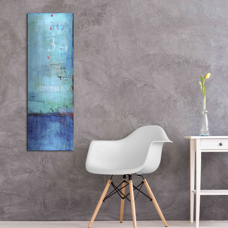 17 Pierres «Pier 34 II» par Erin Ashley, art mural en métal, H 48 po x l 16 po