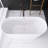 67''  Acrylic Freestanding Soaking Bathtub-93718796