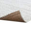 Tapis ivoire en jute tissé à la main Chevron-751035793