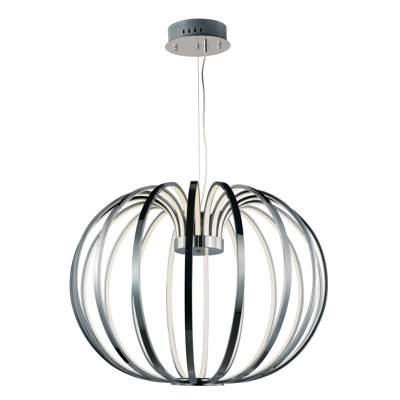 18 - Light Dimmable LED Globe Chandelier