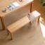 Banc de salle à manger en bois massif Thanvi-1412991741