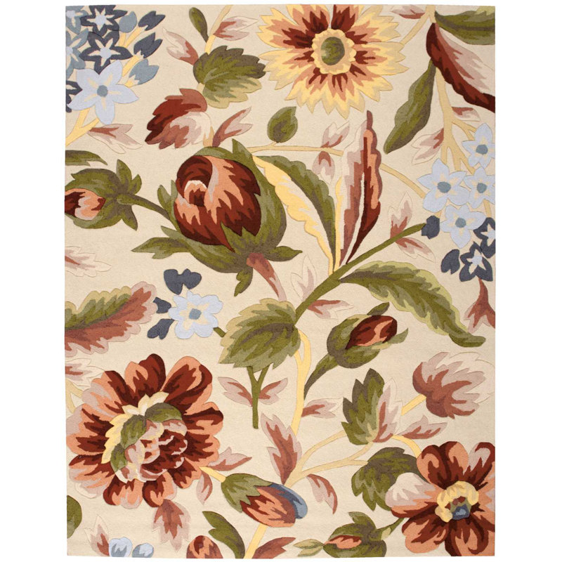 Tapis ivoire Karyn, Rectangle 8 pi x 10 pi 6 po