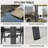 Modern Patio Dining Sets, Durable Metal And Mesh, Relaxing Outdoor Experience