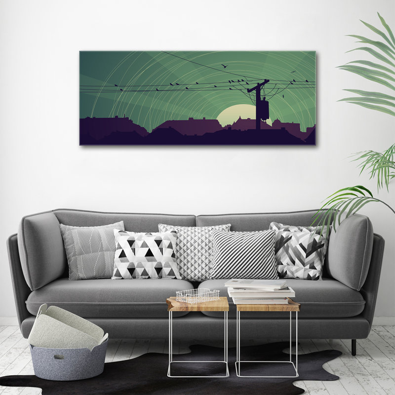 Birds Of The City - Wrapped Canvas Print