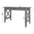 Solid Wood Writing Desk with Built-In Electrical Outlet-1081784361
