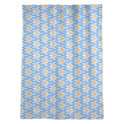 Asturias Sateen Sheer Curtain Single Panel