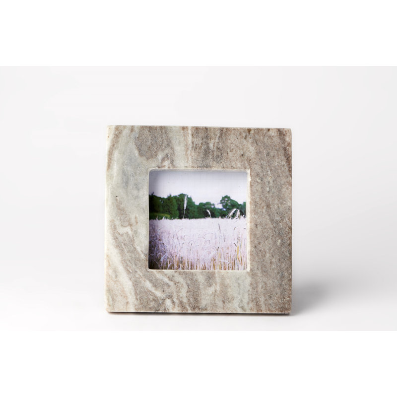 Cadre photo en marbre Tellis Galaxy, 2,5 po x 3,5 po