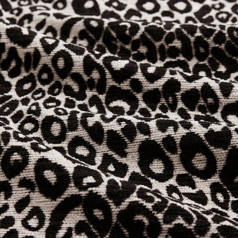 Canapé Comfy Chenille Leopard, Chenille kaki