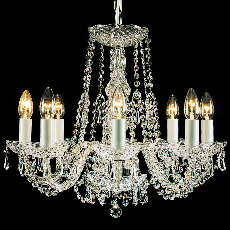 Weatherford 8 - Light Candle Style Chandelier