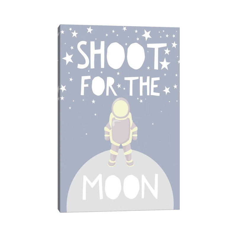 Shoot for the Stars 1 Piece Wrapped Canvas Wall Art, 101.6 cm H x 66.04 cm W x 3.175 cm D