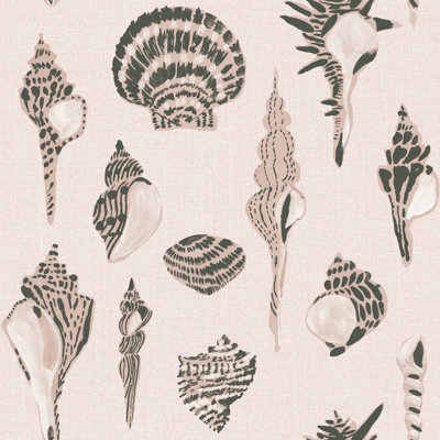 Sullivan’s Island Shells Serene Wallpaper by Megan Molten