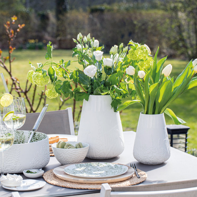 Porcelain Poetry Vase - Dots Design