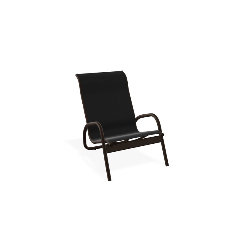 Gardenella Patio Chair, Black, Kona