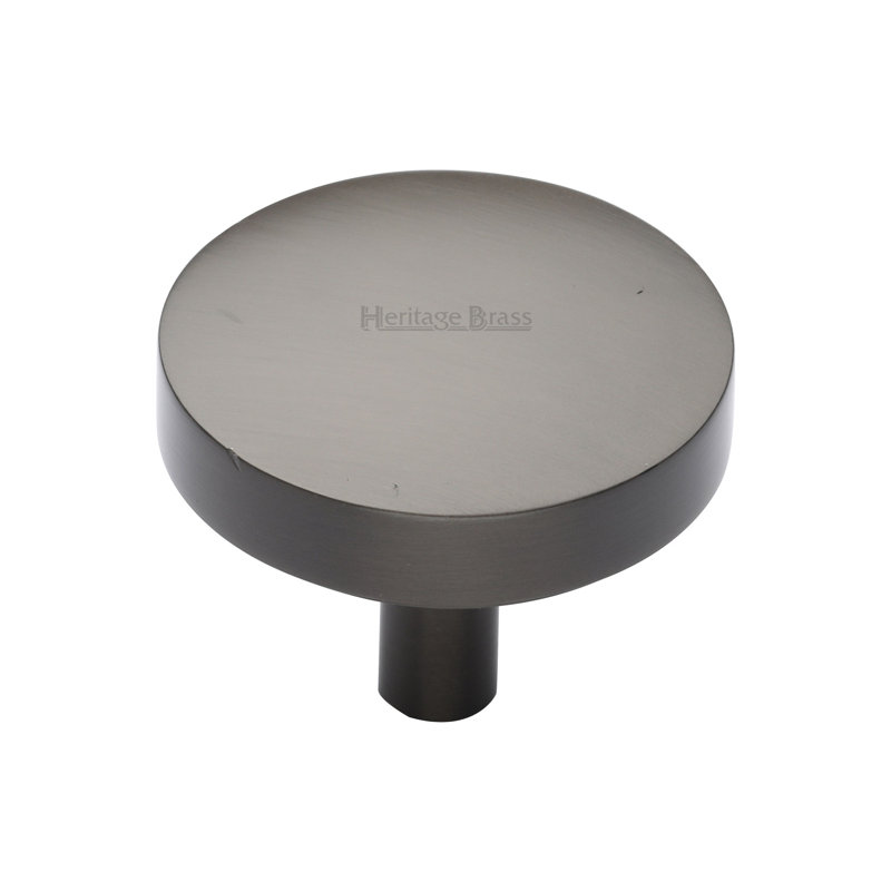Heritage Brass Heritage Cabinet Knob Tayo Design, 3.2cm H x 3.8cm W x 3.8cm D, Matt Bronze