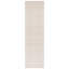 Tapis géométrique tissé à la main Scheid en ivoire / gris-421141674