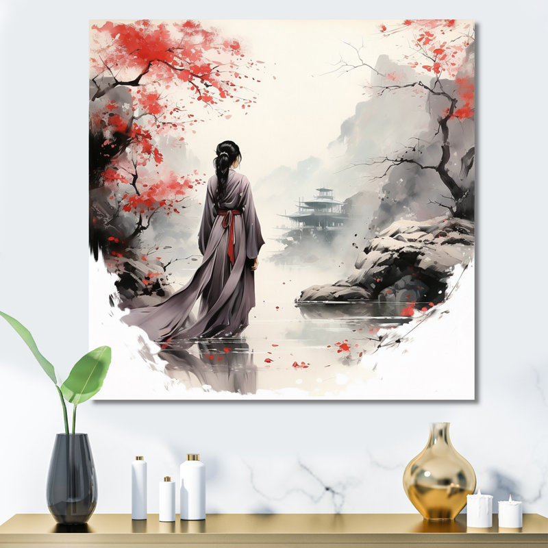Japan Land Of The Samurai VI On Canvas Print, Wrapped Canvas, 36" H x 36" W