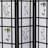 70" Tall 3-Panel Screen / Room Divider "Shoji"
