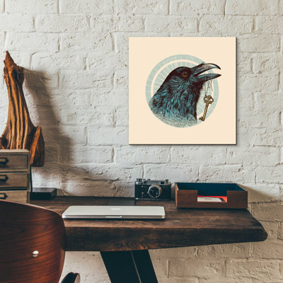 " Raven Portrait " by Rachel Caldwell