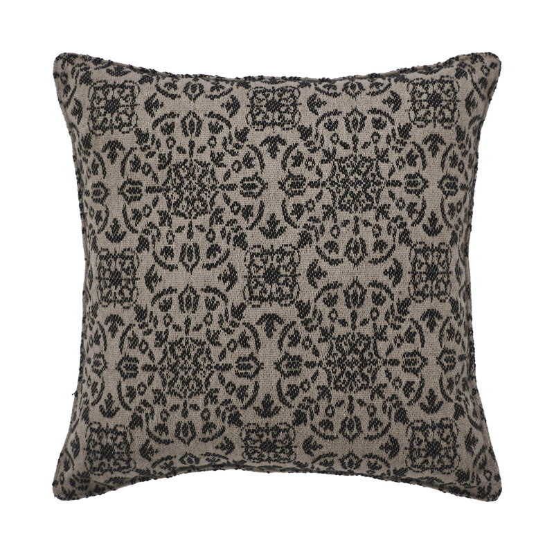 Custom House Cotton Blend Reversible Throw Pillow