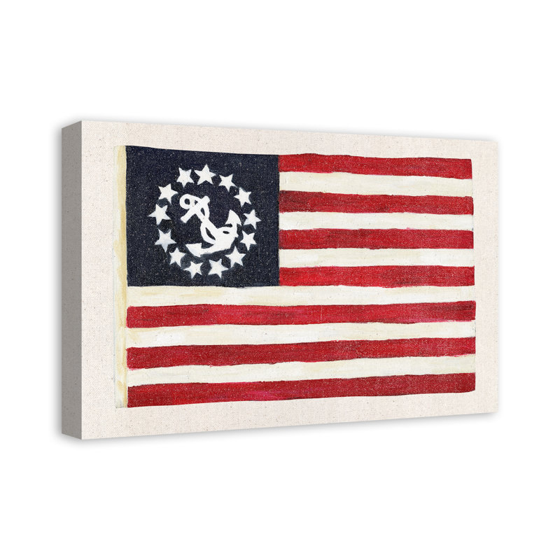 «Anchor Flag», impression sur toile tendue, H 16 po x l 20 po x P 1,25 po