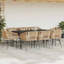 Ensemble repas de patio avec coussins en verre et poly rotin-2134909840-2134909883-2134909885