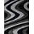 NYC Shag Performance Black Grey Area Rug-785610680-782075165