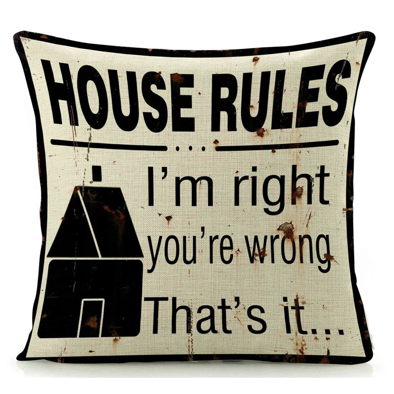  Coussin intérieur / extérieur en lin House Rules