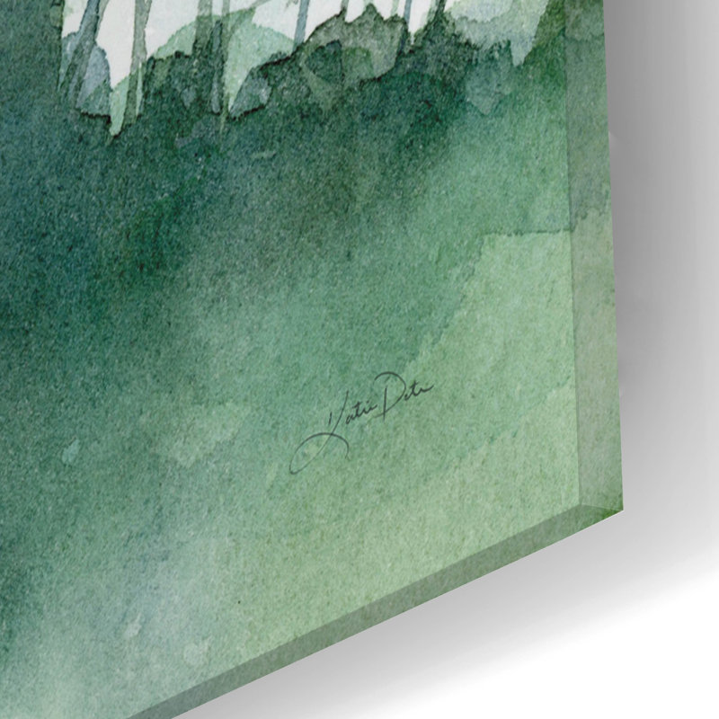 «Forest Light» par Katrina Pete, art mural en verre acrylique, H 24 po x l 16 po x P 0,2 po