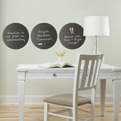 Non-Wall Damaging Chalkboard Decals
