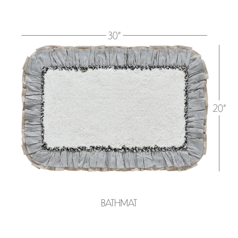  Tapis pour salle de bain Ashmont, L 20 po x L 30 po
