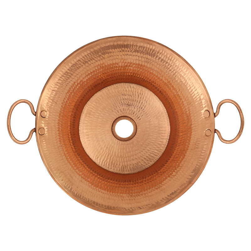 Premier Copper Products BSP5_VR16MPPC-P Bathroom Sink And Drain Package