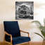 Classic London Bus Big Ben Abstract Contemporary Architecture City Wall Art Print-625829137