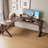 Cherry L-Shaped Solid Wood writing desk-131507697-131440542-131440543