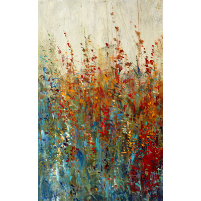 «Wildflower Patch II» par Timothy O 'Toole, reproduction d'art sur toile tendue