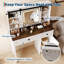 Bureau de coiffeuse moderne Garvee