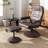 Bernalee Faux Leather Swivel Recliner-1090844159