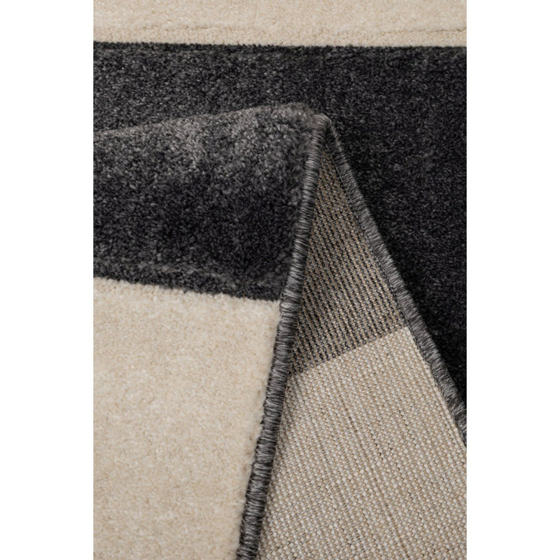 Striped Area Rug, Rectangle 160 x 230 cm