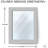 Cima Manufactured Wood, Glass Wall Mirror-1352612352