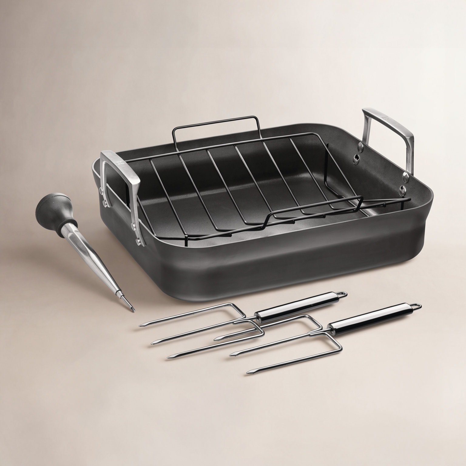 Zwilling Motion Nonstick Roaster with Rack