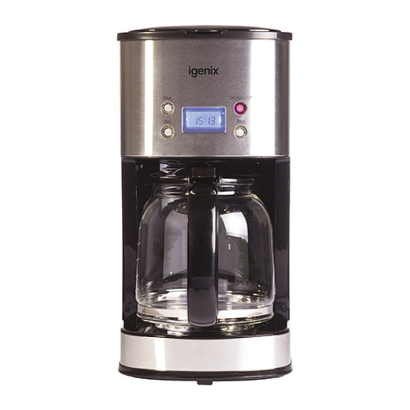 Igenix 800W 1.5L Digital Filter Coffee Maker