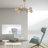 6 - Light Sputnik Modern Linear Chandelier