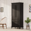 Armoire de cuisine moderne en bois 70 "avec tablettes et tiroirs Arden-117335136