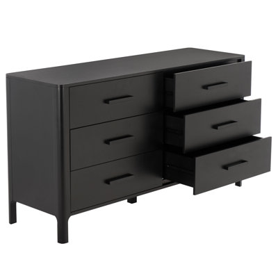 Abbiava 6 Drawer Wood Dresser
